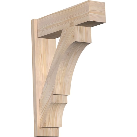 Ekena Millwork Balboa Block Smooth Outlooker, Douglas Fir, 7 1/2"W x 26"D x 34"H OUT08X26X34BOA05SDF